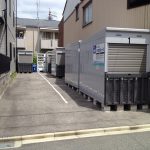北区八代町バイクガレージ