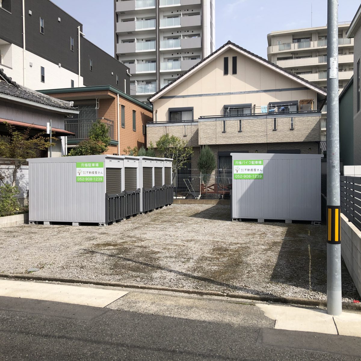 名古屋市西区花の木バイクガレージ