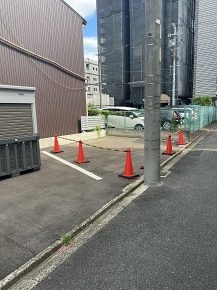 中村区大秋町あおぞらバイク駐車場